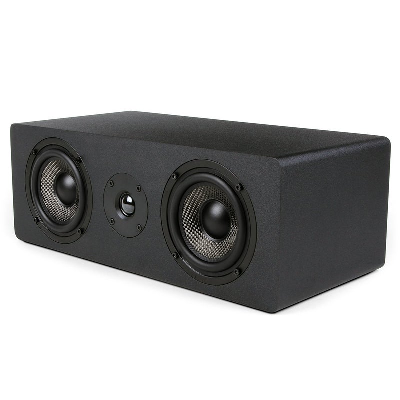 Micca MB42X-C Advanced Center Channel Speaker for Home Theater, Surround Sound, Passive, 2-Way (Black, Each) - Image 1